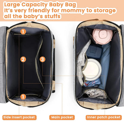 DILY DİAPER BAG ™  with a Built-In CRIB!